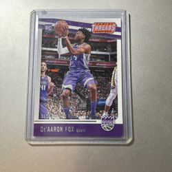 2017-18 De’ Aaron Fox Panini Threads