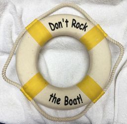 Wall art life preserver