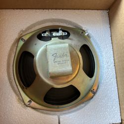 Fender Speaker 8” From A 1970s Champ