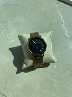 Hannah Martin Gold Band Watch