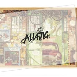 NEW 1500 Pieces Rotating Puzzle Board with 4 Drawers and Cover,25"x34" Portable Wooden Jigsaw Puzzle Board for Adults, Lazy Susan Spinning Puzzle Boar