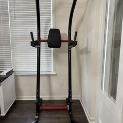Pull Up Bar Dip Station Power