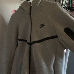 Gray And Black Nike Tech 