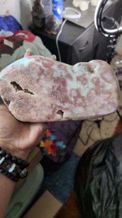 Pink amethyst freeform