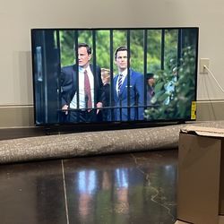 55” Smart TV With Remote Only 3 Months Old