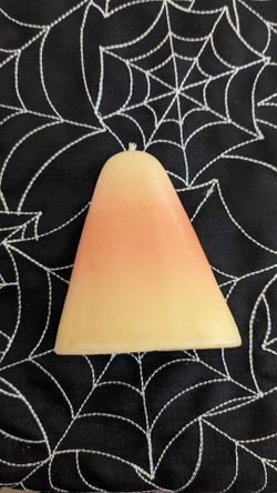 Halloween Candy Corn Candle