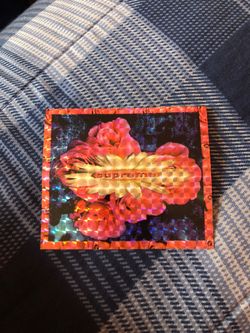Holographic supreme sticker