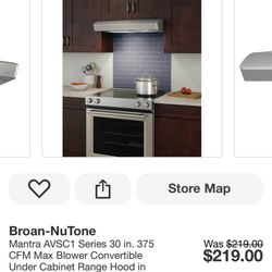 range hood (kitchen exhaust hood)