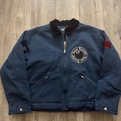 Denim Tears x Stussy Never Renege Canvas Work Jacket (large)