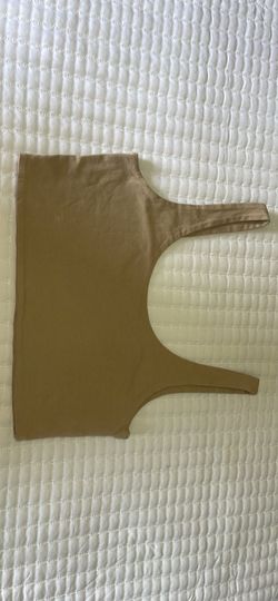 Nude crop top