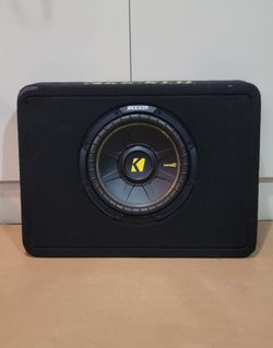 Kicker 10" Comp C Subwoofer And Box