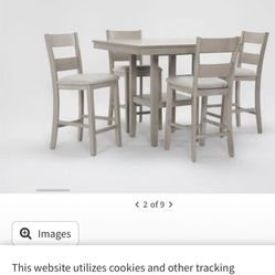 Table With 4 Chairs 