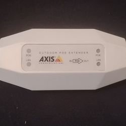 AXIS POE Network Range Extender Security Camera 01148-001 T8129-E Outdoor Ethernet