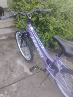 A huffy Rock Creek all-terrain mountain bike an excellent shape