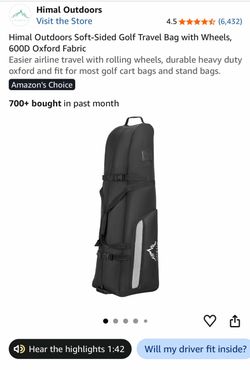 Golf travel bag