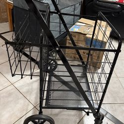 330lb Gymax Shopping Cart
