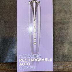 Cordless Rechargeable Auto Curler