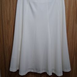 Worthington Stretch Flared, Lined Skirt