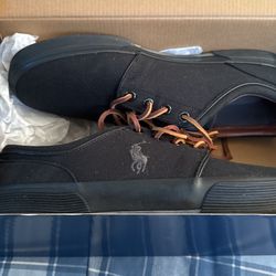 Polo Canvas Shoes Sz 11