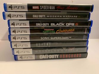 PS5 games