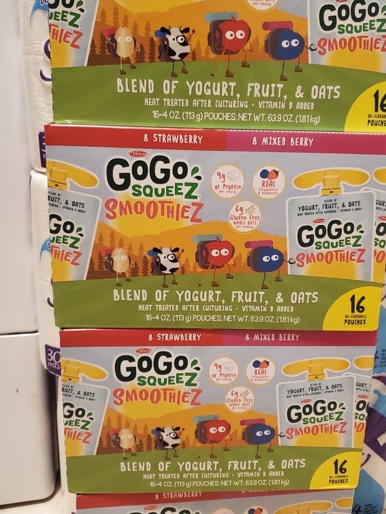 GoGo Squeez Smoothies 16 Ct