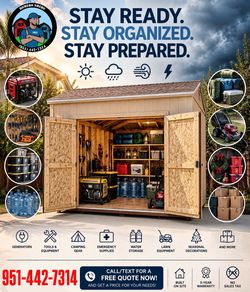 Romero Sheds | Wood Shed | Storage | Casitas | Garden Tools | Utility | Barns