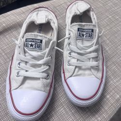Converse woman shoes  size 8
