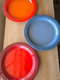 New Le Creuset plates