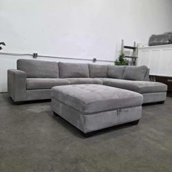 ‼️Liquidation Sale‼️ Thomasville Miles Fabric Sectional (Free Delivery)