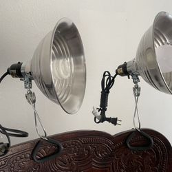 Electronics Clamp Light With 8” Aluminum Reflector $20 Firm On Price