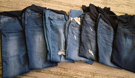 Woman's maternity jeans