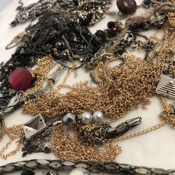 Jewelry Making Supplies Chains Rhinestone Arts And Craft Supply Lot Of Items