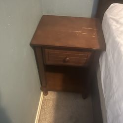 Wood End Table