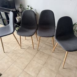 Set Of 4 Dining Chairs