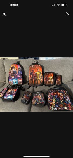 New boys three-piece backpack set