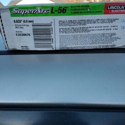 Brand New Never Used Never Opened L-56 Super Arc Mild Steel Mig Wire 0.035