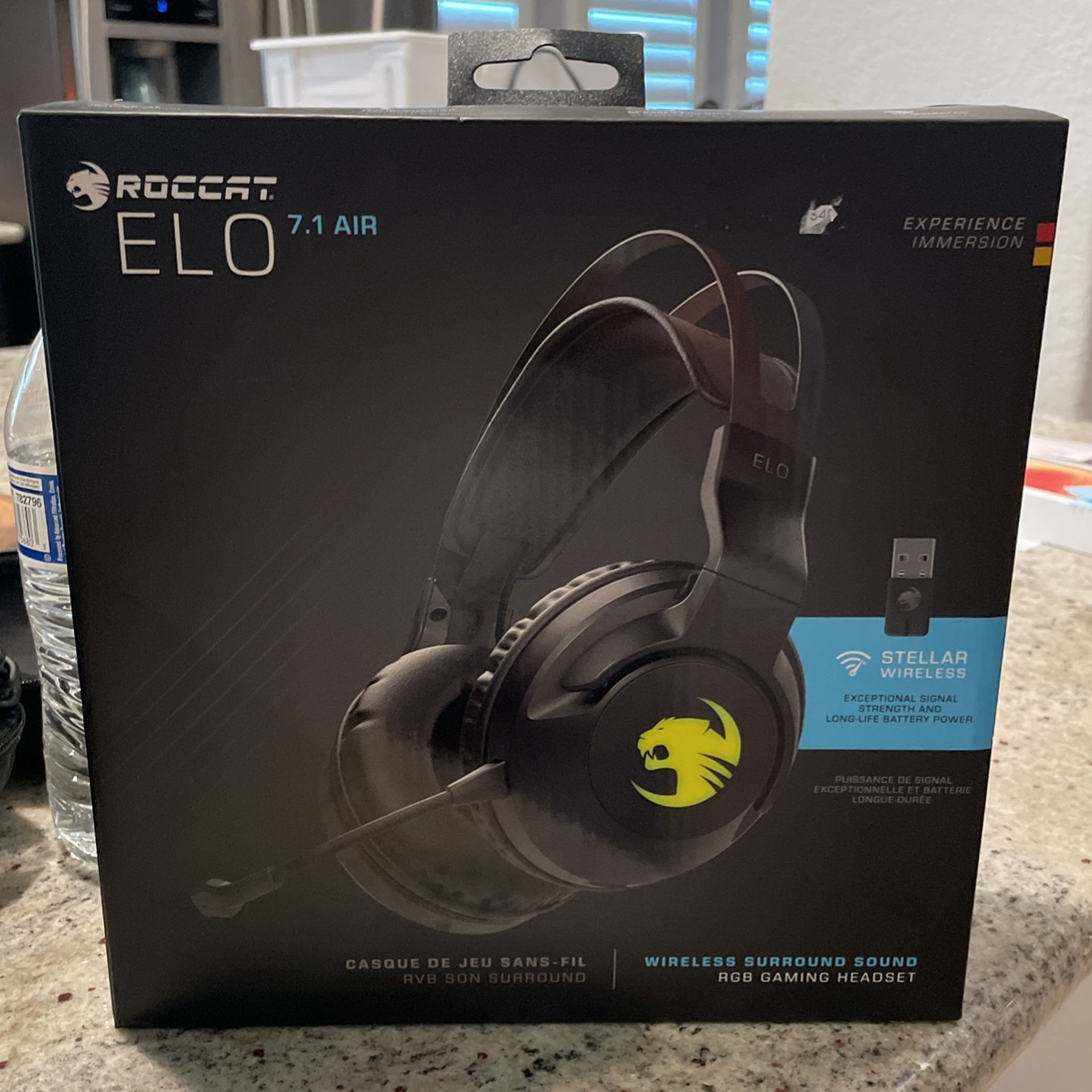 Brand New ROCCAT Elo Air PC Wireless Gaming Headset, Surround