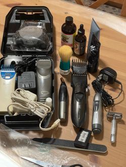 Men's Grooming Kit Bundle with Clippers and Accessories