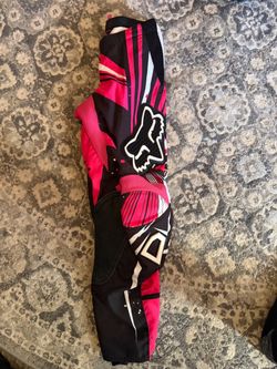 Fox Racing Motocross Pants Pink Black