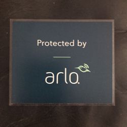 ARLO Home and Business Camera Security Window Decal Sign - NEW