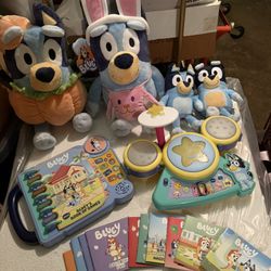 Bluey Lot Of Toys 