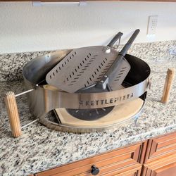 Kettle Pizza Oven for Charcoal Grills with Accessories