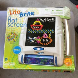 Vintage Lite Brite Flat screen