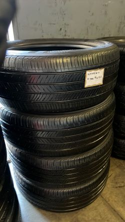🛞SET OF 4 USED TIRES🛞 215/55/17 KUMHO •INSTALLED/BALANCED•