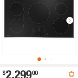 GE
Profile 36 in. 5 Burner Element Smart Smooth Induction Touch Control Cooktop in Stainless Steel
New open box item 