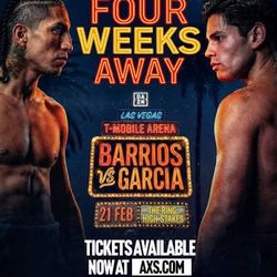 Barrios vs Garcia Fight Tickets
