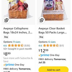 DIY Bags For Gift Basket