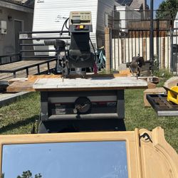 Radial Saw Table saw