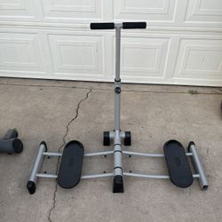 Leg Exerciser Fitness Workout Thigh Glider Machine Trainer 