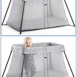 Cuna de viaje Babybjorn, Luz para cuna de viaje, Plateado